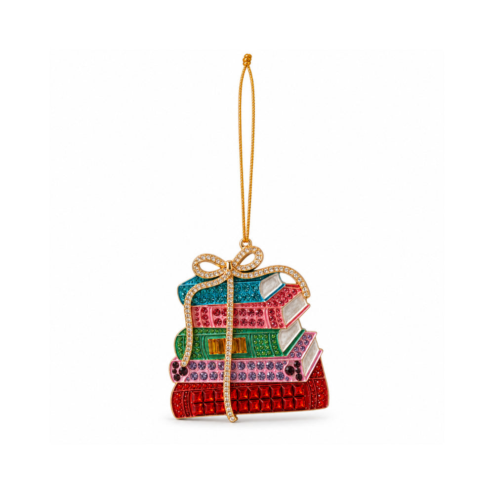 Holly Days Christmas Collection Gem Tree Decoration - BOOKS